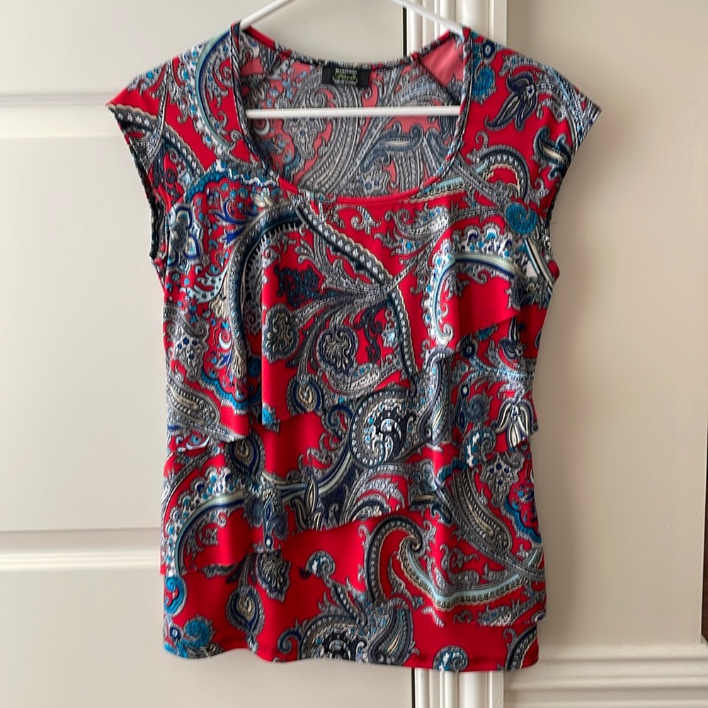 Shannon Ford cap sleeve top